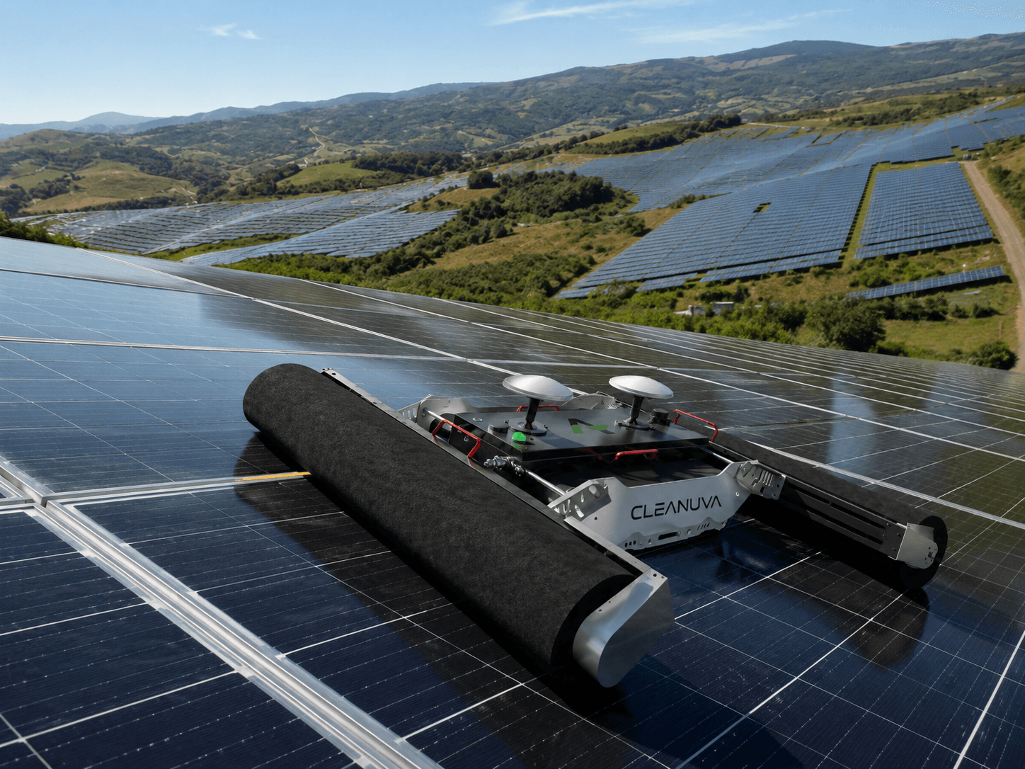 Hillside solar